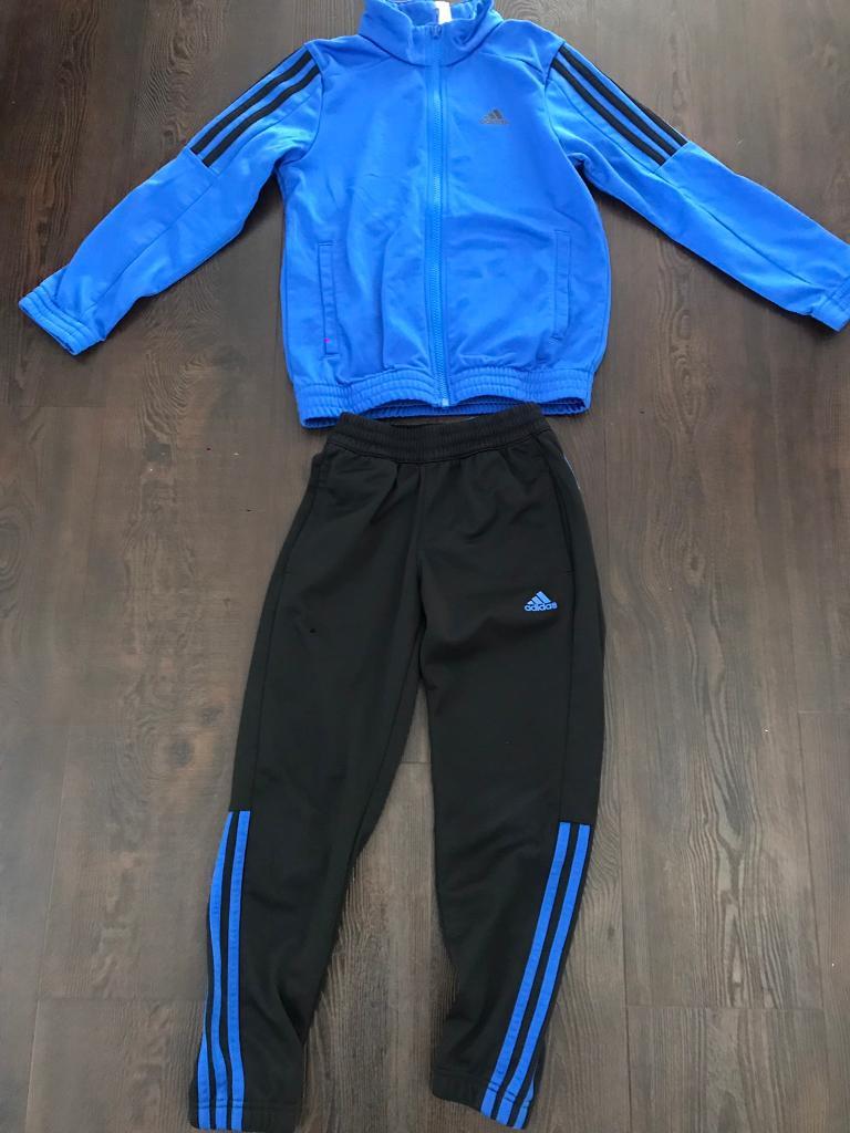 adidas tracksuit age 7